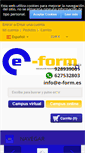 Mobile Screenshot of e-formr.es