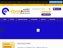 Tablet Screenshot of e-formr.es